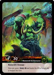 Mannoroth the Destructor (Alt Art) - Timewalker Heroes 25/30