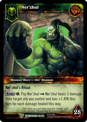 World of Warcraft TCG | Ner'zhul (Alt Art) - Timewalker Heroes 26/30 | The Nerd Merchant