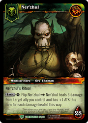 World of Warcraft TCG | Ner'zhul (Foil) | The Nerd Merchant