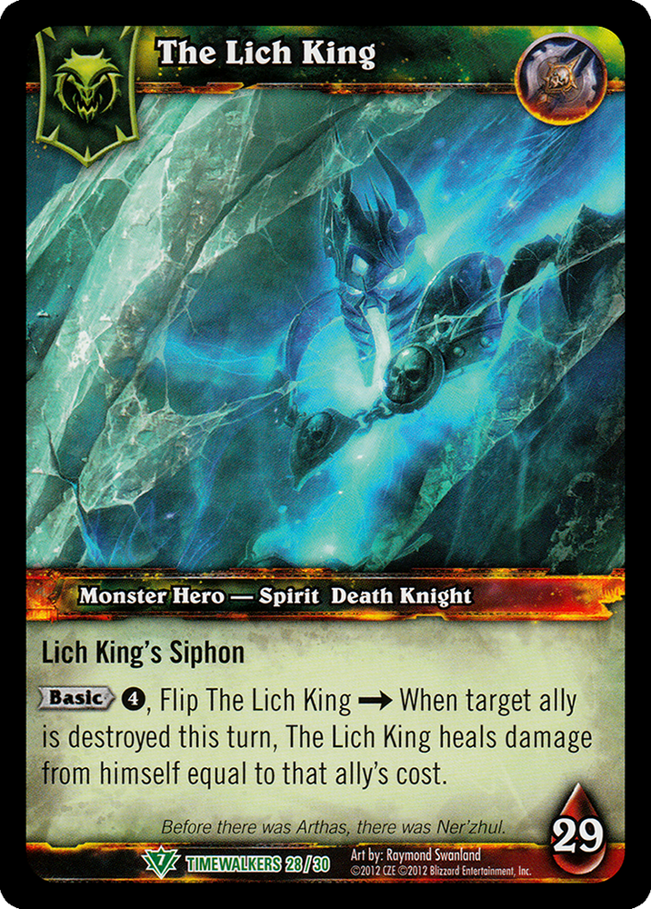 World of Warcraft TCG | The Lich King (Foil) | The Nerd Merchant