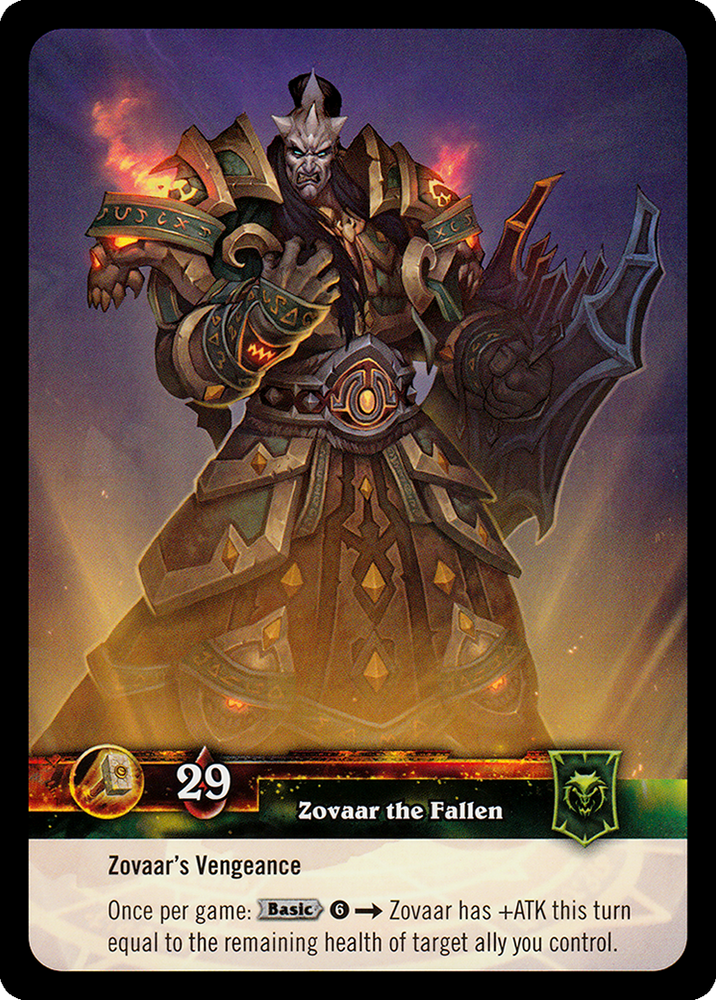 Zovaar the Fallen (Foil) - Timewalker Heroes 30/30