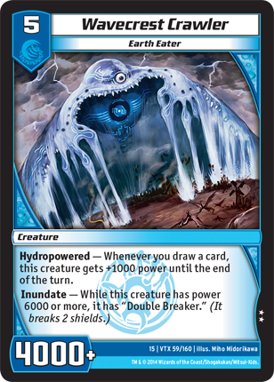 Kaijudo | Wavecrest Crawler - Level 5 (15VTX) | The Nerd Merchant