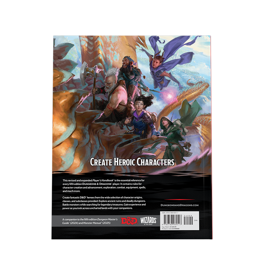 Dungeons & Dragons: Players Handbook 2024