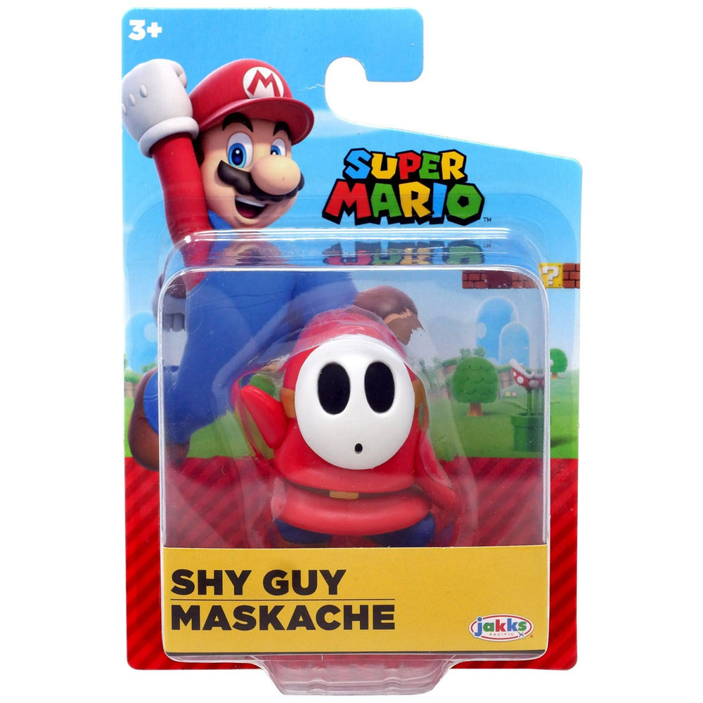 Jakks Pacific | Super Mario 2.5in Figures - Shy Guy (Red) | The Nerd Merchant