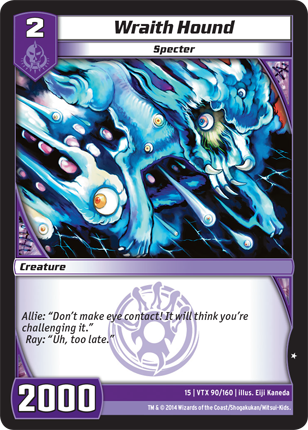 Kaijudo | Wraith Hound - Level 2 (15VTX) | The Nerd Merchant