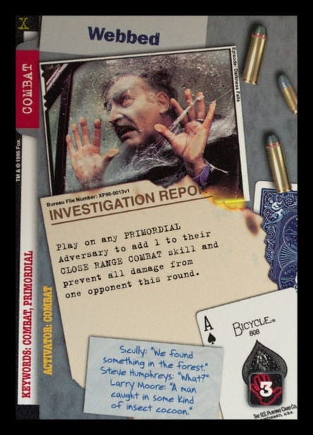 X-Files CCG | Webbed XF96-0013v1  | The Nerd Merchant