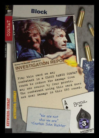 X-Files CCG | Block XF96-0019v1  | The Nerd Merchant