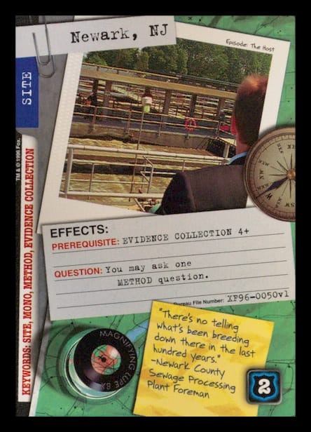 X-Files CCG | Newark, NJ XF96-0050v1  | The Nerd Merchant