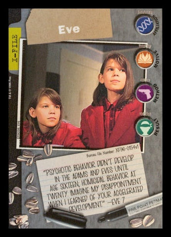 X-Files CCG | Eve XF96-0154v1  | The Nerd Merchant