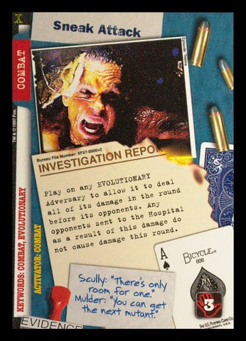 X-Files CCG | Sneak Attack XF97-0006v2  | The Nerd Merchant