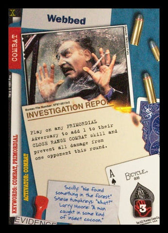X-Files CCG | Webbed XF97-0013v2  | The Nerd Merchant