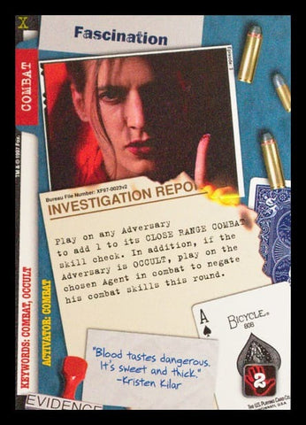 X-Files CCG | Fascination XF97-0023v2  | The Nerd Merchant