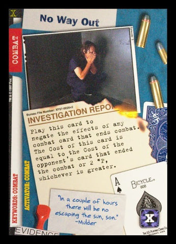 X-Files CCG | No Way Out XF97-0026v2  | The Nerd Merchant