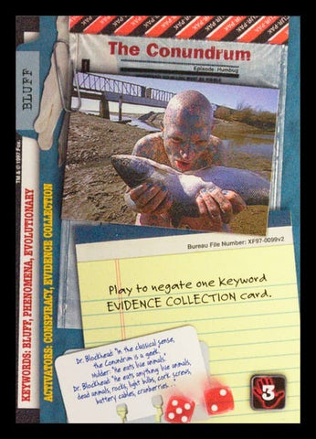 X-Files CCG | The Conundrum XF97-0099v2  | The Nerd Merchant