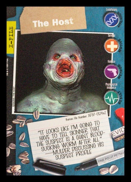 X-Files CCG | The Host XF97-0124v2  | The Nerd Merchant
