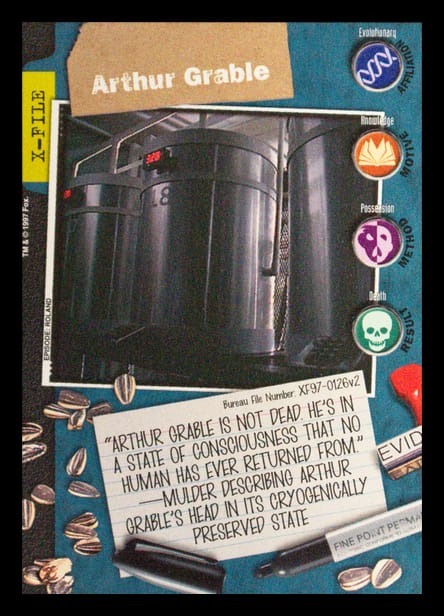 X-Files CCG | Arthur Grable XF97-0126v2  | The Nerd Merchant