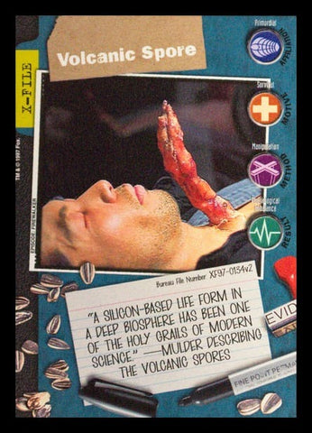 X-Files CCG | Volcanic Spore XF97-0134v2  | The Nerd Merchant