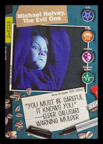 X-Files CCG | Michael Holvey, The Evil One XF97-0135v2  | The Nerd Merchant