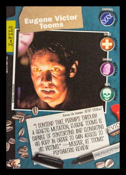 X-Files CCG | Eugene Victor Tooms XF97-0136v2  | The Nerd Merchant