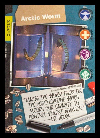X-Files CCG | Arctic Worm XF97-0141v2  | The Nerd Merchant