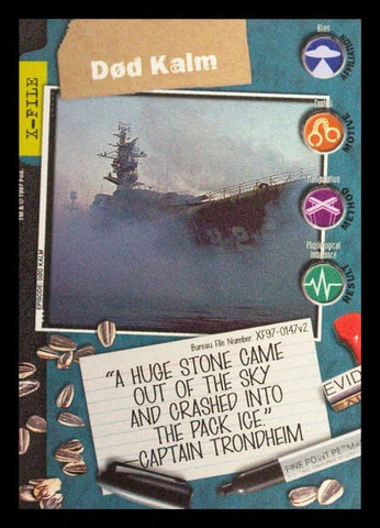 X-Files CCG | Dod Kalm XF97-0147v2  | The Nerd Merchant