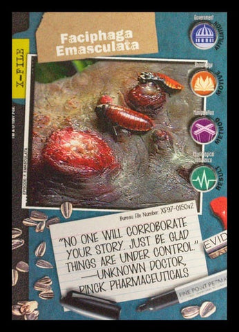 X-Files CCG | Faciphaga Emasculata XF97-0150v2  | The Nerd Merchant