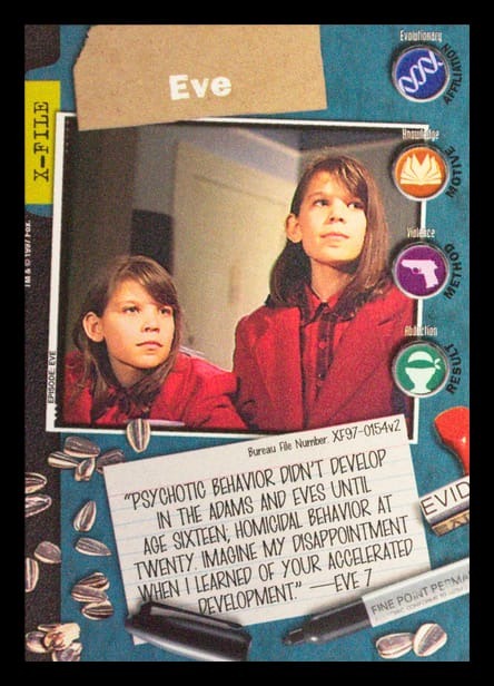 X-Files CCG | Eve XF97-0154v2  | The Nerd Merchant