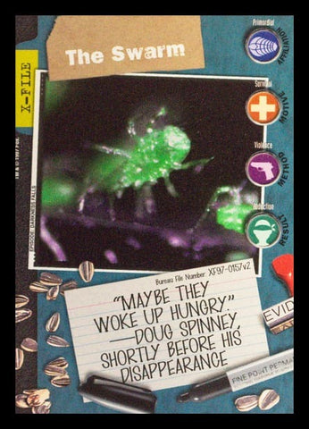 X-Files CCG | The Swarm XF97-0157v2  | The Nerd Merchant