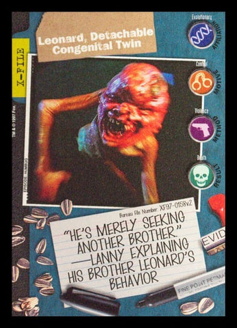 X-Files CCG | Leonard, Detachable Congenital Twin XF97-0158v2  | The Nerd Merchant