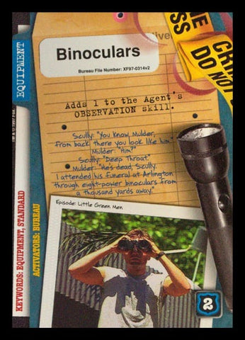 X-Files CCG | Binoculars XF97-0314v2  | The Nerd Merchant