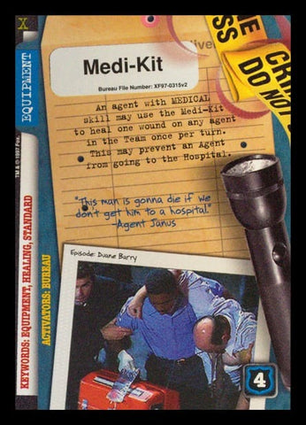 X-Files CCG | Medi-Kit XF97-0315v2  | The Nerd Merchant
