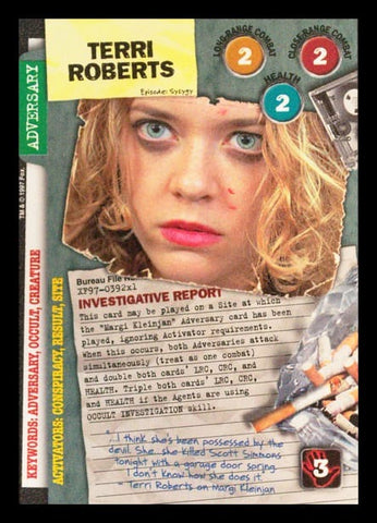 X-Files CCG | Terri Roberts XF97-392x1    | The Nerd Merchant