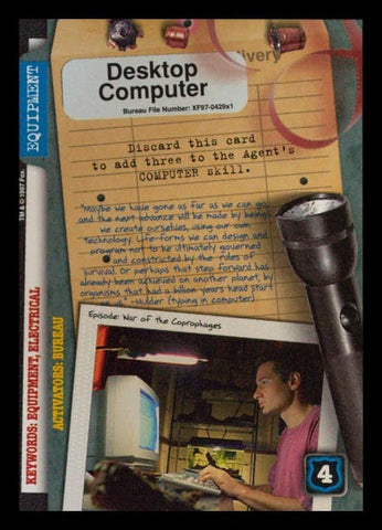 X-Files CCG | Desktop Computer XF97-429x1    | The Nerd Merchant