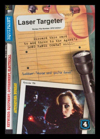 X-Files CCG | Laser Targeter XF97-434x1    | The Nerd Merchant