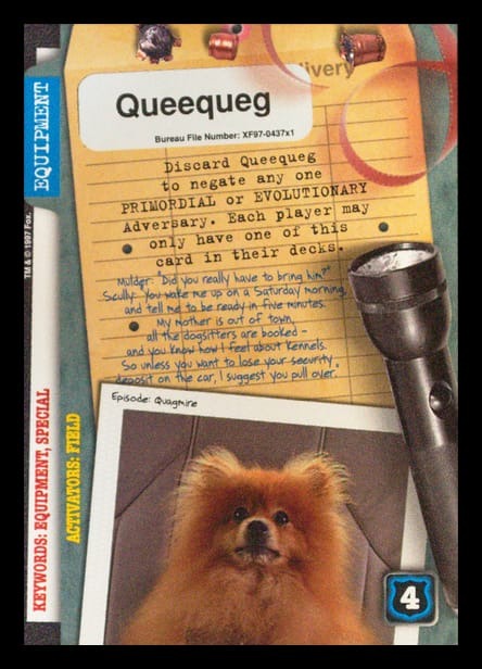 X-Files CCG | Queequeg XF97-437x1    | The Nerd Merchant
