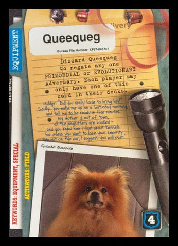 X-Files CCG | Queequeg XF97-437x1    | The Nerd Merchant