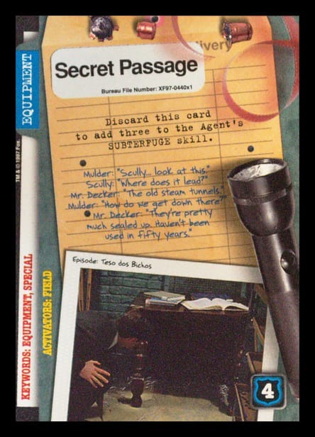 X-Files CCG | Secret Passage XF97-440x1    | The Nerd Merchant