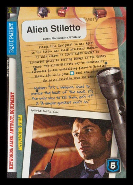 X-Files CCG | Alien Stiletto XF97-441x1    | The Nerd Merchant