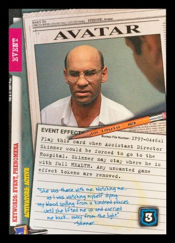 X-Files CCG | Avatar XF97-446x1    | The Nerd Merchant