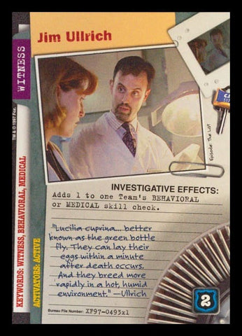 X-Files CCG | Jim Ullrich XF97-493x1    | The Nerd Merchant