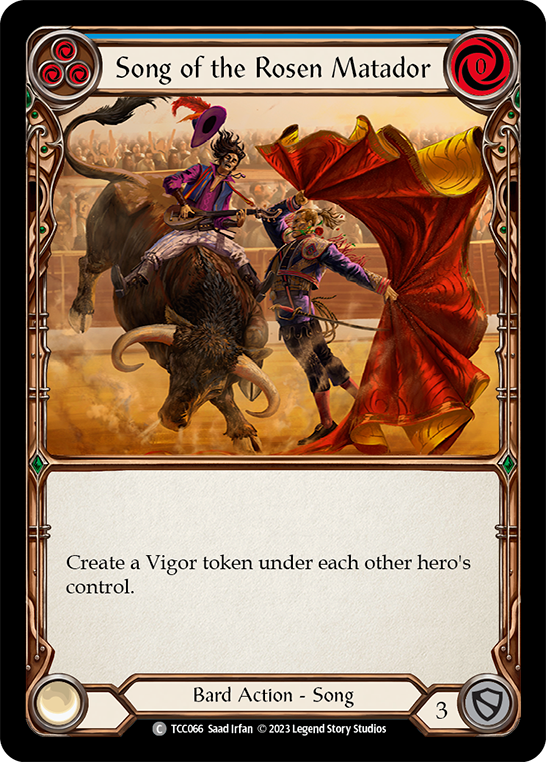 Flesh and Blood TCG | Song of the Rosen Matador [TCC066] (Round the Table: TCC x LSS) | The Nerd Merchant
