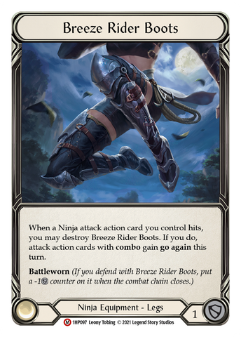 Flesh and Blood TCG | Breeze Rider Boots [1HP097] (History Pack 1) | The Nerd Merchant