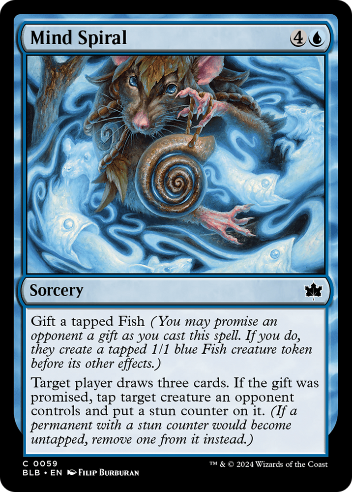 Magic | Mind Spiral [Bloomburrow] | The Nerd Merchant