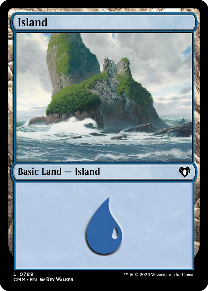 Magic | Island (789) [Commander Masters] | The Nerd Merchant