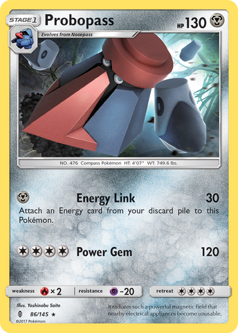 Pokemon | Probopass (86/145) [Sun & Moon: Guardians Rising] | The Nerd Merchant