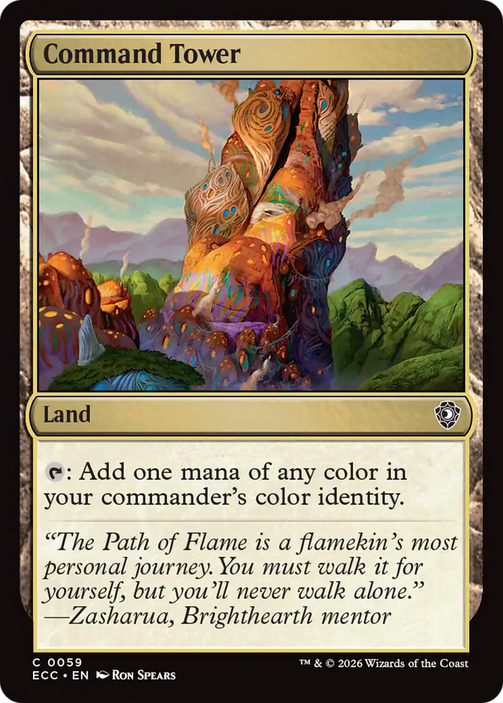 Magic | Command Tower (0059) [Lorwyn Eclipsed Commander] | The Nerd Merchant
