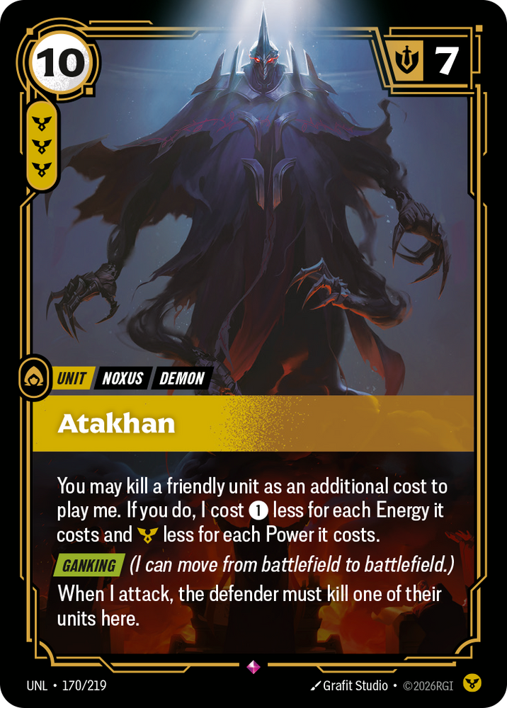 Atakhan (Foil) - Unleashed (170/219)