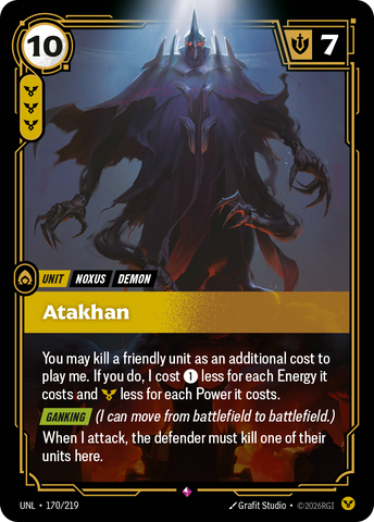 Atakhan (Foil) - Unleashed (170/219)