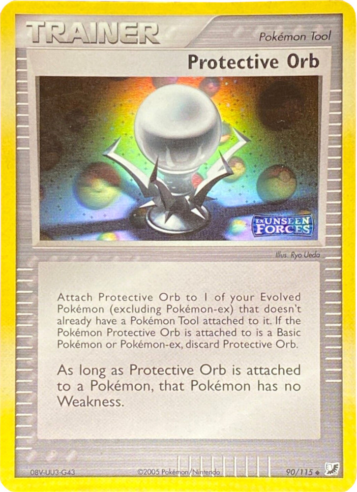 Pokemon | Protective Orb (90/115) (Stamped) [EX: Unseen Forces] | The Nerd Merchant