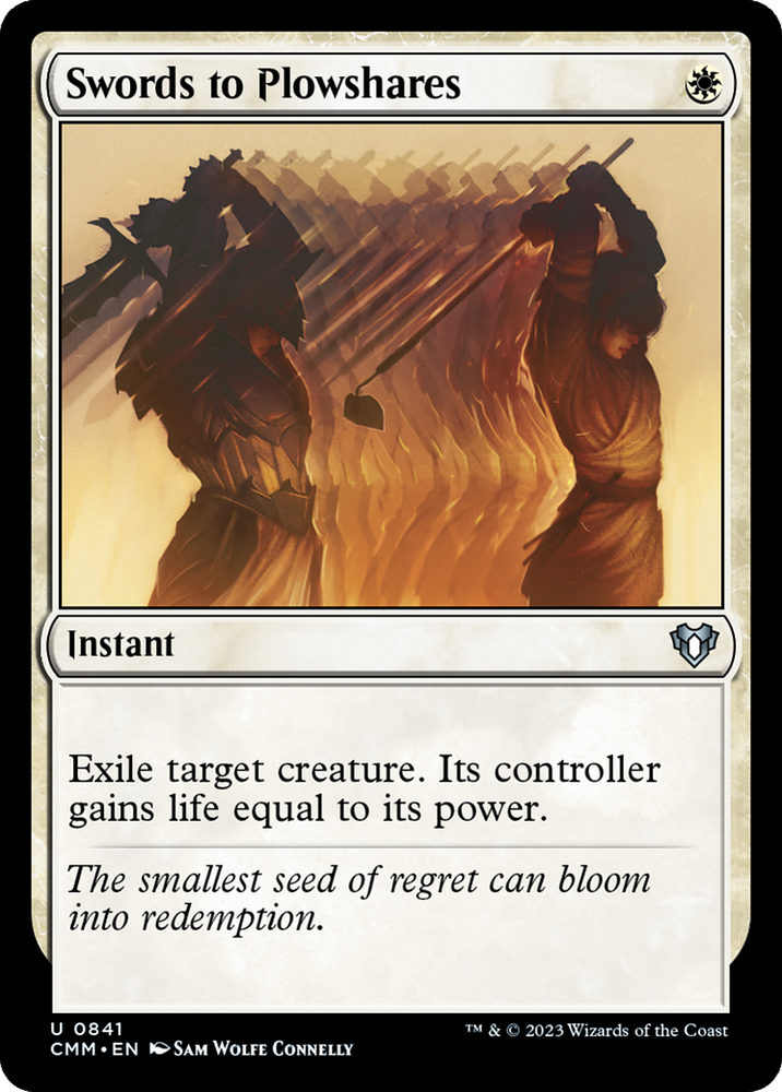 Magic | Swords to Plowshares [Commander Masters] | The Nerd Merchant